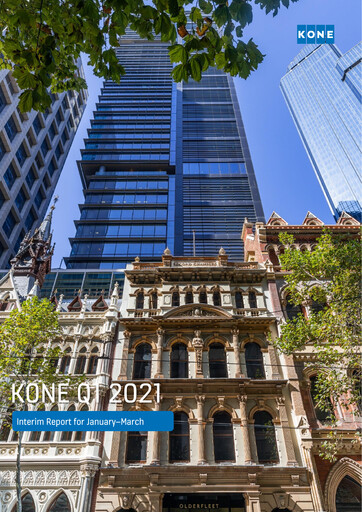 Vorschaubild KONE Quartalsbericht 2021-q1