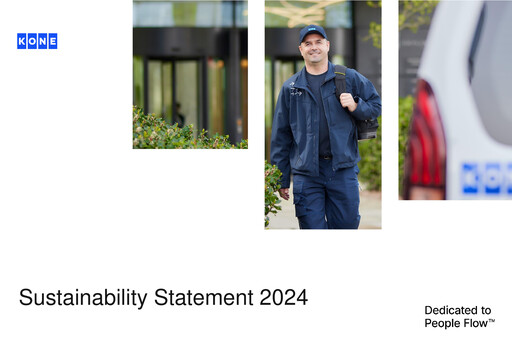 Thumbnail KONE Sustainability Report 2024