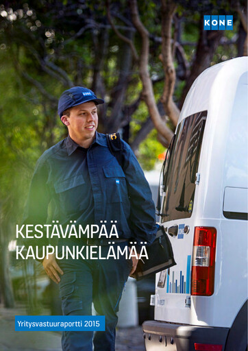 Thumbnail KONE Sustainability Report 2015
