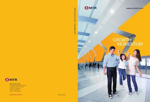 Thumbnail MTR Corporation
 Annual Report 2010