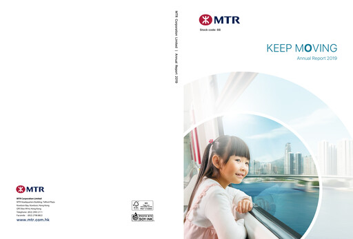 Thumbnail MTR Corporation
 Annual Report 2019