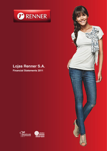 Thumbnail Lojas Renner Financial Statement 2011