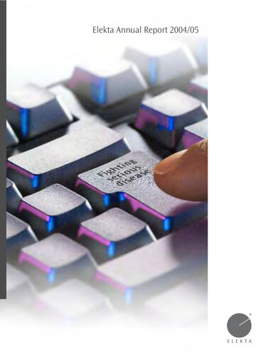 Thumbnail Elekta AB Annual Report 2004-2005