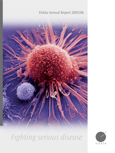 Thumbnail Elekta AB Annual Report 2005-2006