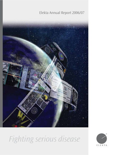 Thumbnail Elekta AB Annual Report 2006-2007