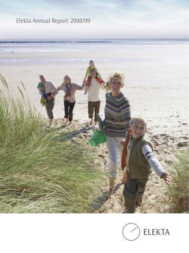 Thumbnail Elekta AB Annual Report 2008-2009