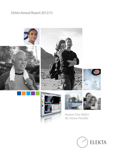 Thumbnail Elekta AB Annual Report 2012-2013