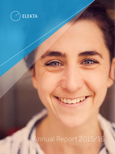 Thumbnail Elekta AB Annual Report 2015-2016