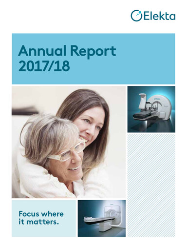 Thumbnail Elekta AB Annual Report 2017-2018