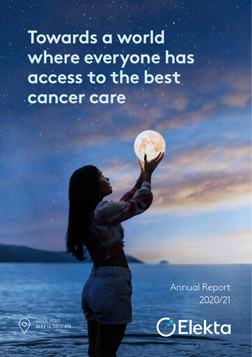Thumbnail Elekta AB Annual Report 2020-2021