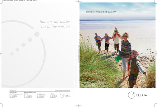 Thumbnail Elekta AB Annual Report 2008-2009