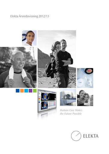 Thumbnail Elekta AB Annual Report 2012-2013