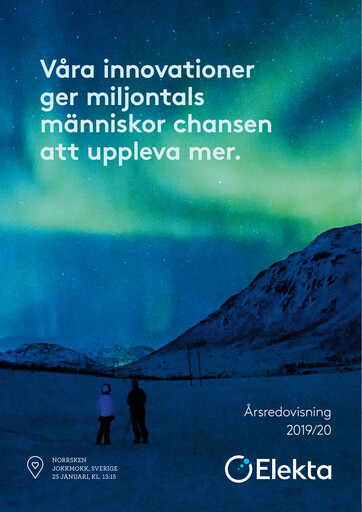Thumbnail Elekta AB Annual Report 2019-2020