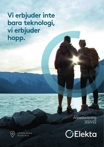 Thumbnail Elekta AB Annual Report 2021