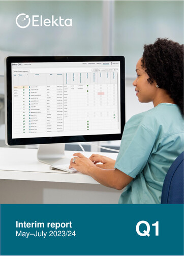 Thumbnail Elekta AB Quarterly Report 2023-q1