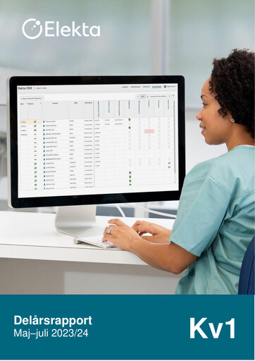 Thumbnail Elekta AB Quarterly Report 2023-q1