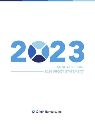 Thumbnail Origin Bancorp Annual Report 2023