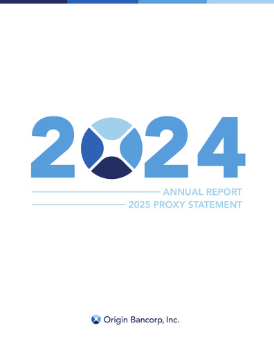 Thumbnail Origin Bancorp Annual Report 2024