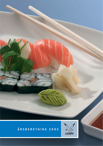 Vorschaubild Leroy Seafood Jahresbericht 2002