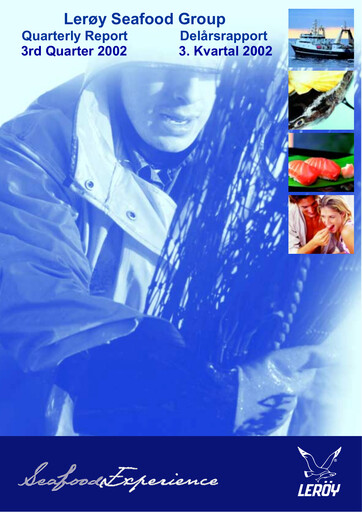 Miniature Leroy Seafood Rapport trimestriel 2002-q3