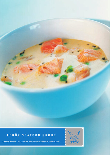 Miniature Leroy Seafood Rapport trimestriel 2004-q1