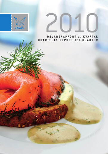 Miniature Leroy Seafood Rapport trimestriel 2010-q1