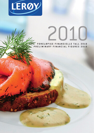 Miniature Leroy Seafood Rapport trimestriel 2010-q4