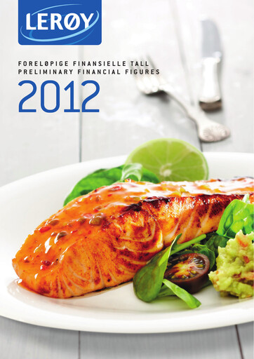 Miniature Leroy Seafood Rapport trimestriel 2012-q4