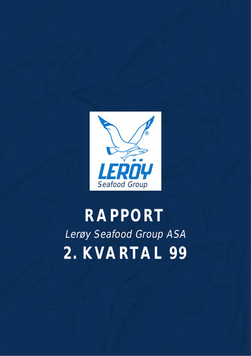 Miniature Leroy Seafood Rapport trimestriel 1999-q2