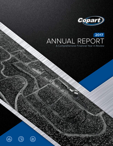 Thumbnail Copart
 Annual Report 2017