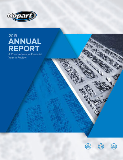 Thumbnail Copart
 Annual Report 2019