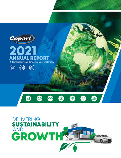 Thumbnail Copart
 Annual Report 2021