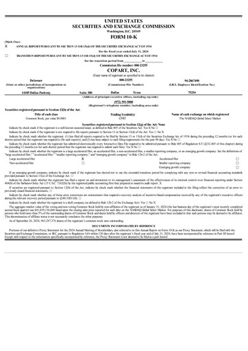 Thumbnail Copart
 Annual Report 2024