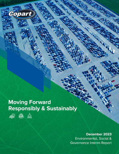 Thumbnail Copart
 ESG Report 2023