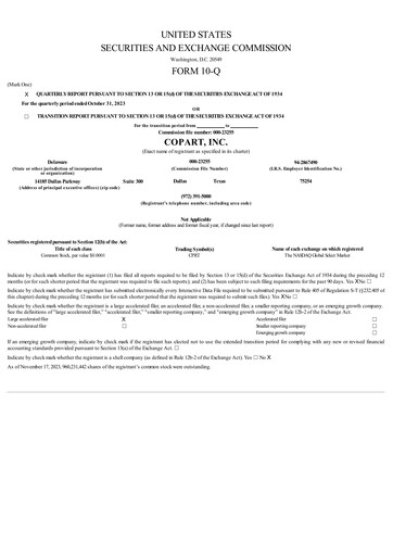 Thumbnail Copart
 Quarterly Report 2024-q1