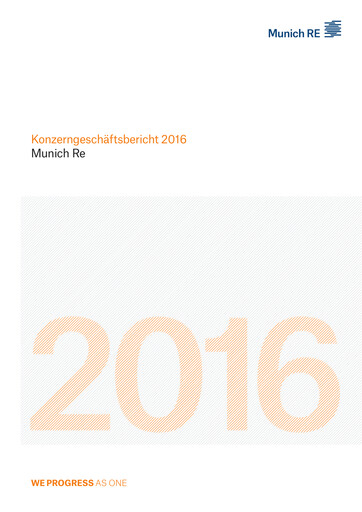 Vorschaubild Munich RE (Münchener Rück) Jahresbericht 2016