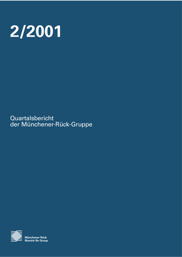 Thumbnail Munich RE (Münchener Rück) Half-year Report 2001-h1