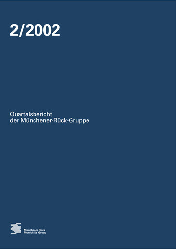 Thumbnail Munich RE (Münchener Rück) Half-year Report 2002-h1