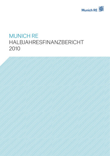 Thumbnail Munich RE (Münchener Rück) Half-year Report 2010-h1