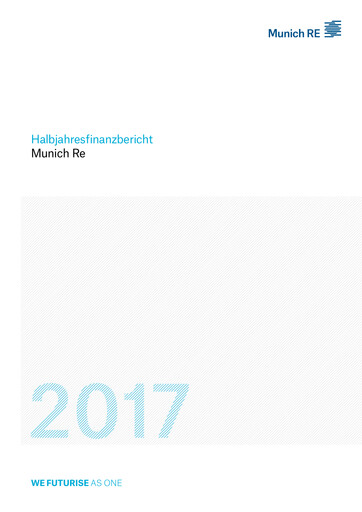 Thumbnail Munich RE (Münchener Rück) Half-year Report 2017-h1