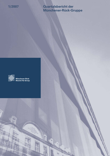 Thumbnail Munich RE (Münchener Rück) Quarterly Report 2007-q1