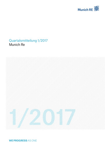 Thumbnail Munich RE (Münchener Rück) Quarterly Report 2017-q1