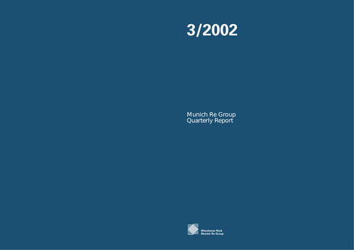Thumbnail Munich RE (Münchener Rück) Quarterly Report 2002-q3