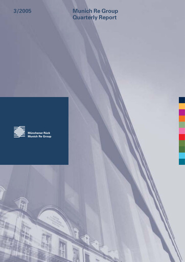 Thumbnail Munich RE (Münchener Rück) Quarterly Report 2005-q3