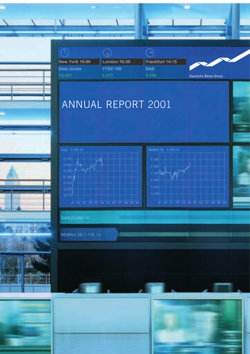 Miniature Deutsche Börse Rapport annuel 2001