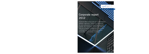 Miniature Deutsche Börse Rapport annuel 2012