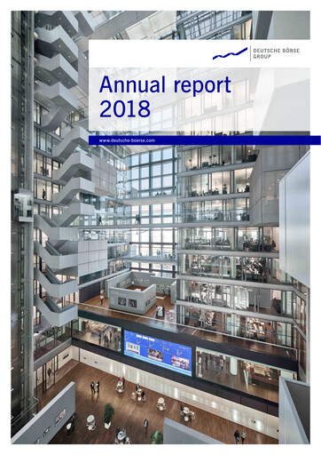 Miniature Deutsche Börse Rapport annuel 2018