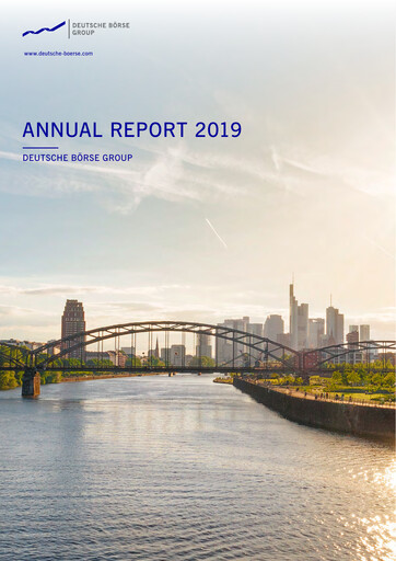 Miniature Deutsche Börse Rapport annuel 2019