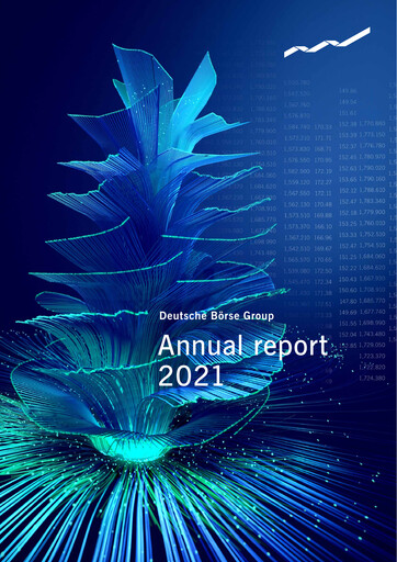 Miniature Deutsche Börse Rapport annuel 2021