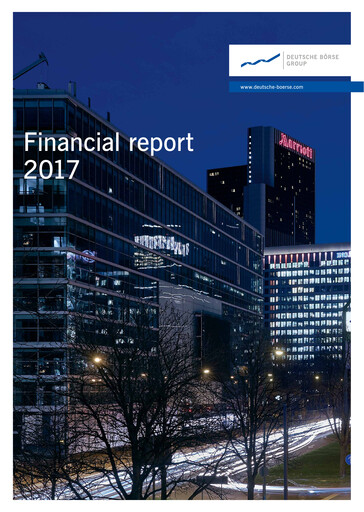 Miniature Deutsche Börse Rapport financier 2017